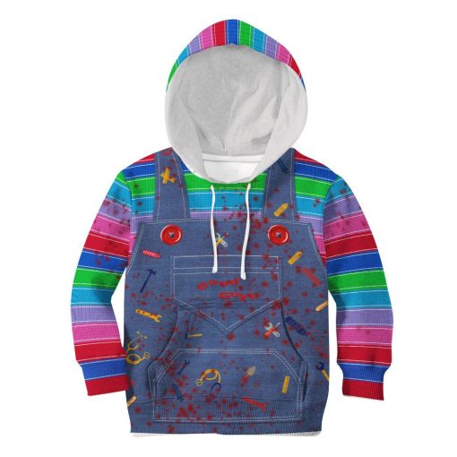 Gearhumans 3D Chucky Childs Play Custom Kid Hoodie 1 Gearhumans 3D Chucky Childs Play Custom Kid Hoodie