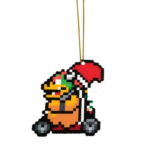 Gearhumans 3D Merry Christmas Bowser 8 bit Go Go Custom Ornaments 1 Gearhumans 3D Merry Christmas Bowser 8 bit Go Go Custom Ornaments