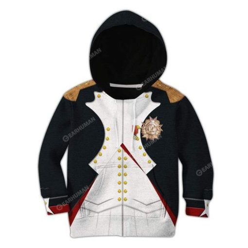 Gearhumans Hoodie Kid Custom Napoleon Bonaparte Apparel