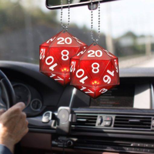 Gearhumans 3D DnD Dice Custom Ornament