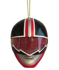 Gearhumans 3D Time Force Quantum Red Power Rangers Christmas Custom Ornament