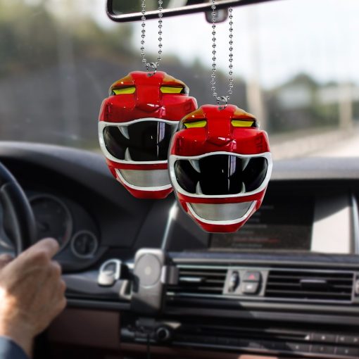 Gearhumans 3D Wild Force Red Power Rangers Christmas Custom Ornament 2 Gearhumans 3D Wild Force Red Power Rangers Christmas Custom Ornament - Image 2