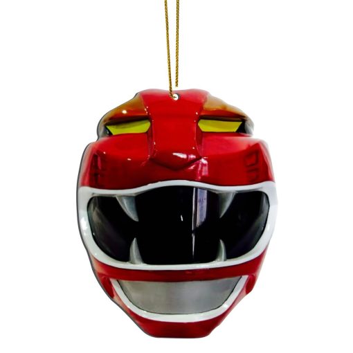 Gearhumans 3D Wild Force Red Power Rangers Christmas Custom Ornament 1 Gearhumans 3D Wild Force Red Power Rangers Christmas Custom Ornament
