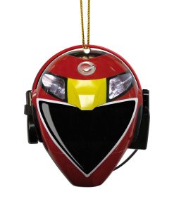 Gearhumans 3D RPM Red Power Rangers Christmas Custom Ornament