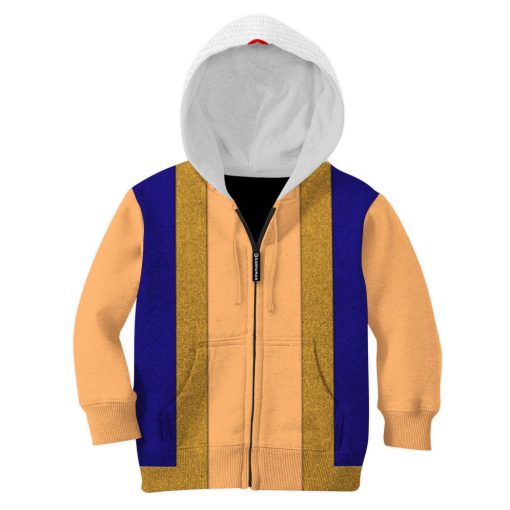 Gearhumans 3D Toad Mario Custom Kid Hoodie - Image 7