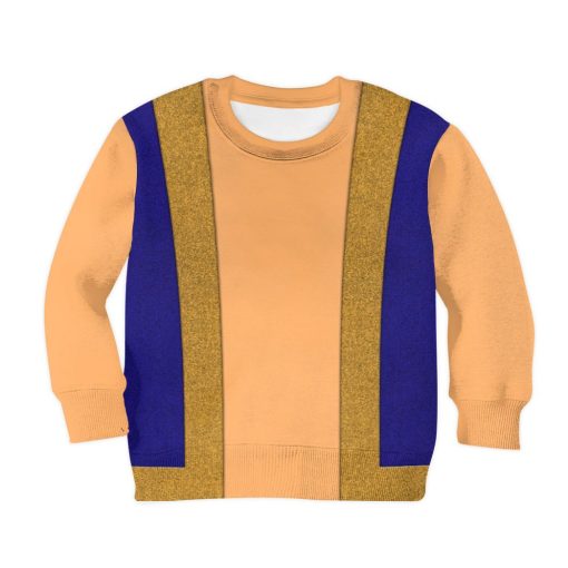 Gearhumans 3D Toad Mario Custom Kid Hoodie - Image 3