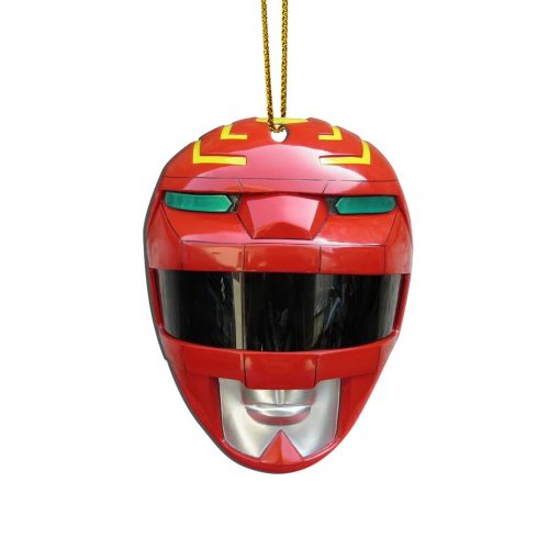 Gearhumans 3D Lost Galaxy Red Power Rangers Christmas Custom Ornament