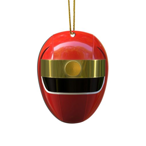 Gearhumans 3D Alien Red Power Rangers Christmas Custom Ornament 1 Gearhumans 3D Alien Red Power Rangers Christmas Custom Ornament