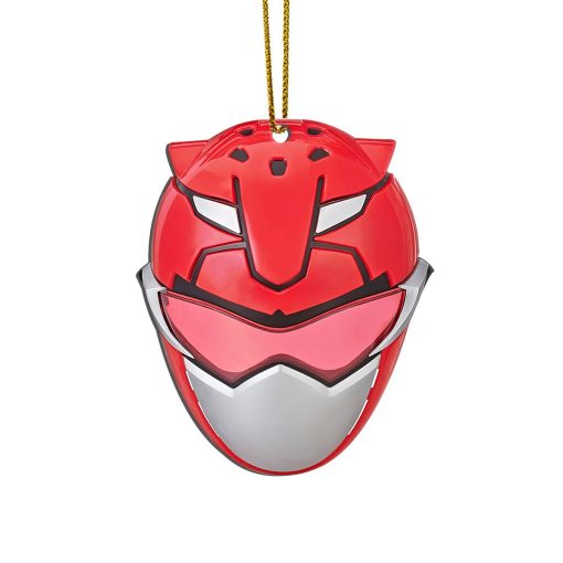 Gearhumans 3D Beast Morphers Red Power Rangers Christmas Custom Ornament 1 Gearhumans 3D Beast Morphers Red Power Rangers Christmas Custom Ornament
