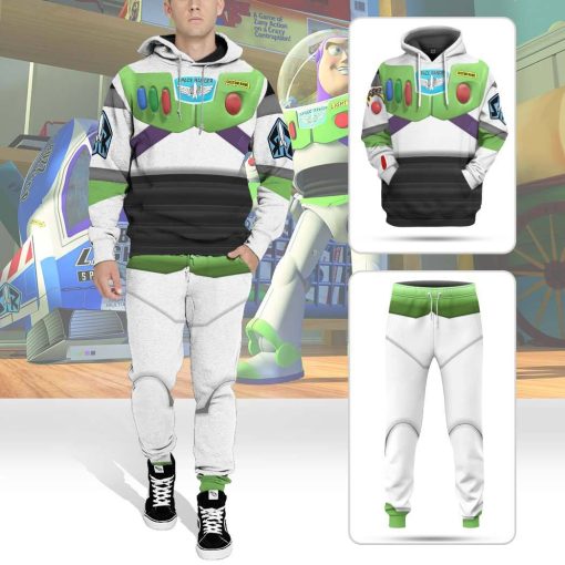 Gearhumans 3D Toy Story Buzz Lightyear Space Ranger Cosplay Custom Name Tshirt Hoodie Apparel 24 Gearhumans 3D Toy Story Buzz Lightyear Space Ranger Cosplay Custom Name Tshirt Hoodie Apparel - Image 24