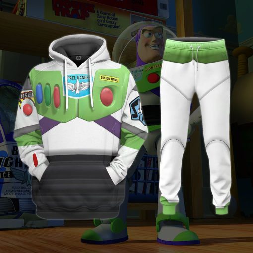 Gearhumans 3D Toy Story Buzz Lightyear Space Ranger Cosplay Custom Name Tshirt Hoodie Apparel 12 Gearhumans 3D Toy Story Buzz Lightyear Space Ranger Cosplay Custom Name Tshirt Hoodie Apparel - Image 12