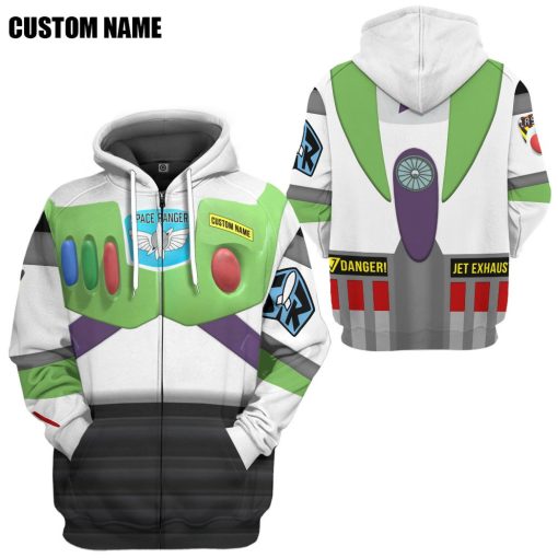 Gearhumans 3D Toy Story Buzz Lightyear Space Ranger Cosplay Custom Name Tshirt Hoodie Apparel 14 Gearhumans 3D Toy Story Buzz Lightyear Space Ranger Cosplay Custom Name Tshirt Hoodie Apparel - Image 14