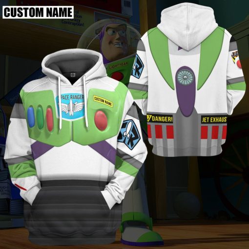 Gearhumans 3D Toy Story Buzz Lightyear Space Ranger Cosplay Custom Name Tshirt Hoodie Apparel 15 Gearhumans 3D Toy Story Buzz Lightyear Space Ranger Cosplay Custom Name Tshirt Hoodie Apparel - Image 15