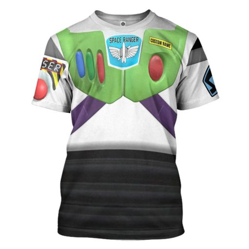 Gearhumans 3D Toy Story Buzz Lightyear Space Ranger Cosplay Custom Name Tshirt Hoodie Apparel 29 Gearhumans 3D Toy Story Buzz Lightyear Space Ranger Cosplay Custom Name Tshirt Hoodie Apparel - Image 29