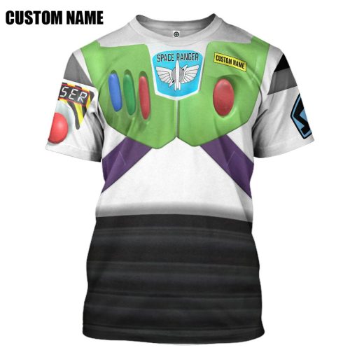 Gearhumans 3D Toy Story Buzz Lightyear Space Ranger Cosplay Custom Name Tshirt Hoodie Apparel 5 Gearhumans 3D Toy Story Buzz Lightyear Space Ranger Cosplay Custom Name Tshirt Hoodie Apparel - Image 5