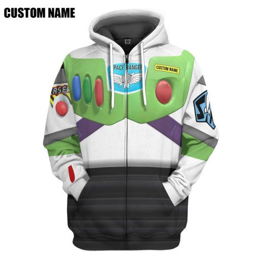 Gearhumans 3D Toy Story Buzz Lightyear Space Ranger Cosplay Custom Name Tshirt Hoodie Apparel 7 Gearhumans 3D Toy Story Buzz Lightyear Space Ranger Cosplay Custom Name Tshirt Hoodie Apparel - Image 7