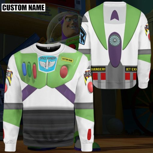 Gearhumans 3D Toy Story Buzz Lightyear Space Ranger Cosplay Custom Name Tshirt Hoodie Apparel 16 Gearhumans 3D Toy Story Buzz Lightyear Space Ranger Cosplay Custom Name Tshirt Hoodie Apparel - Image 16
