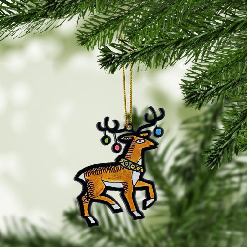 Gearhumans 3D ELV PRL Ill Be Home On Christmas Day Custom Ornament