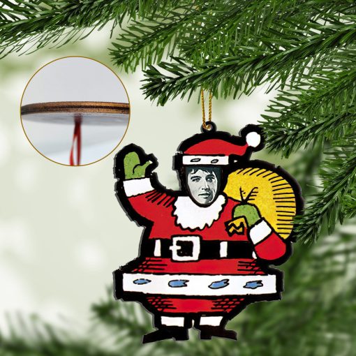Gearhumans 3D ELV PRL Merry Christmas Baby Custom Ornament - Image 2