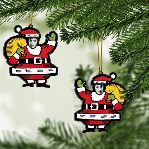 Gearhumans 3D ELV PRL Merry Christmas Baby Custom Ornament - Image 3