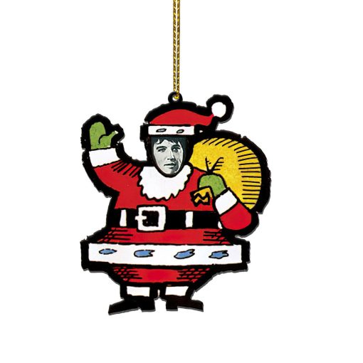 Gearhumans 3D ELV PRL Merry Christmas Baby Custom Ornament