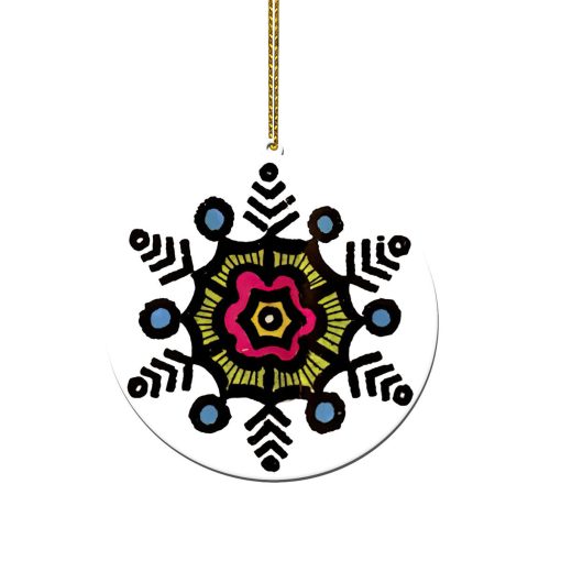 Gearhumans 3D ELV PRL On A Snowy Christmas Night Custom Ornament