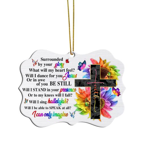 Gearhumans 3D I Can Only Imagine Christmas Gift Custom Ornament