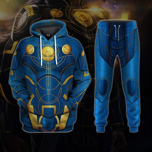 Gearhumans 3D Movie Eternals Ikaris Superhero Custom Sweatpants - Image 6