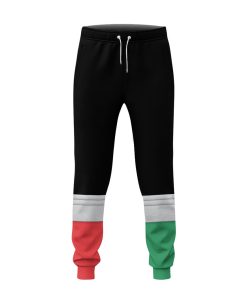 Gearhumans 3D Power Rangers Super Megaforce Christmas Ranger Custom Sweatpants