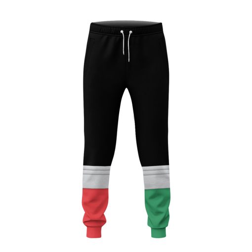 Gearhumans 3D Power Rangers Super Megaforce Christmas Ranger Custom Sweatpants