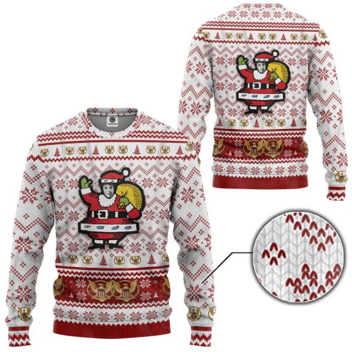 Gearhumans 3D ELV PRL Merry Christmas Baby Custom Ugly Long sleeve - Image 2