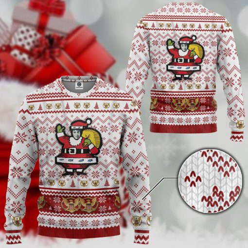 Gearhumans 3D ELV PRL Merry Christmas Baby Custom Ugly Long sleeve - Image 3