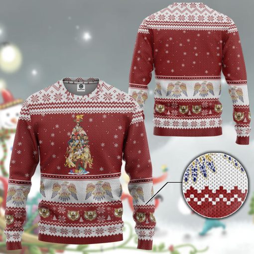 Gearhumans 3D ELV PRL Christmas Tree Custom Ugly Long sleeve - Image 3