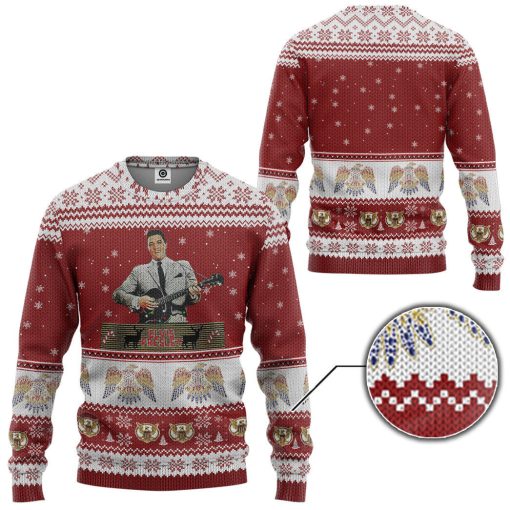 Gearhumans 3D ELV PRL Christmas Custom Ugly Long sleeve - Image 2