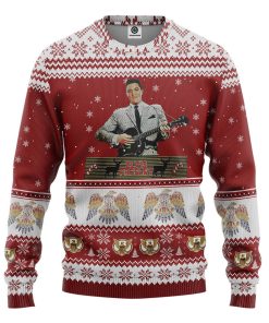 Gearhumans 3D ELV PRL Seasons Greeting Christmas Custom Ugly Long sleeve