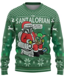 Gearhumans 3D The Santalorian Christmas Custom Ugly Sweater