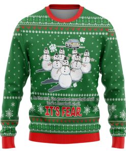 Gearhumans 3D The Office The Greatest Snowball Custom Ugly Christmas Sweater