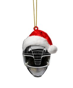 Gearhumans 3D Mighty Morphin Black Power Ranger Christmas Custom Ornament