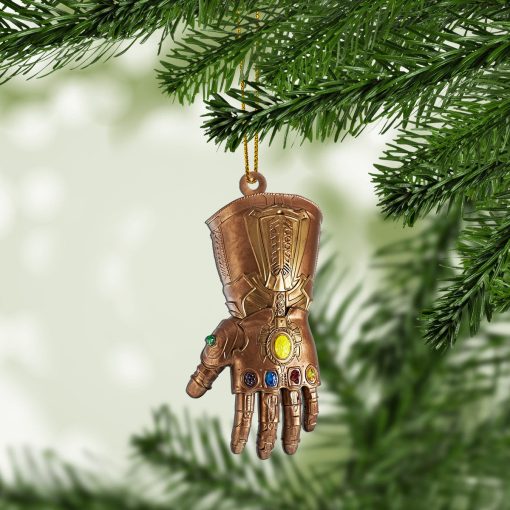 Gearhumans 3D Marvel Thanos Gauntlet Custom Ornament