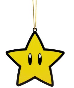 Gearhumans 3D Super Mario Star Custom Ornament
