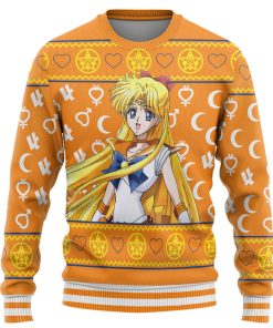 Gearhumans 3D Sailor Venus Mercury Custom Ugly Christmas Long sleeve