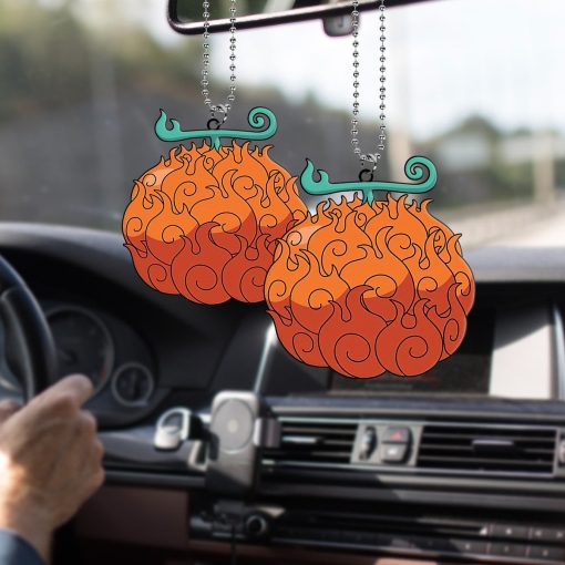 Gearhumans 3D Devil Fruits Mera Mera no Mi Ace Sabo Custom Ornament - Image 2