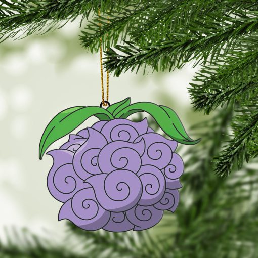 Gearhumans 3D Devil Fruits Yami Yami No Mi Custom Ornament - Image 3