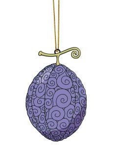 Gearhumans 3D Devil Fruits Awa Awa No Mi Custom Ornament