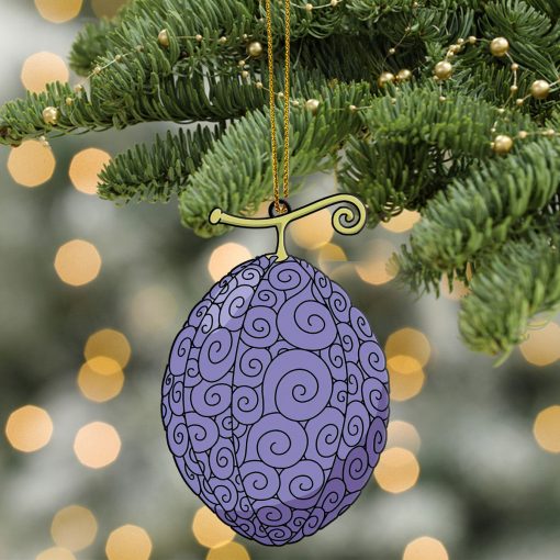 Gearhumans 3D Devil Fruits Awa Awa No Mi Custom Ornament - Image 3