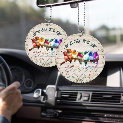 Gearhumans 3D God Says You Are Custom Ornament - Image 2