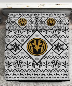 Gearhumans 3D Mighty Morphin White Power Ranger Custom Bedding Set