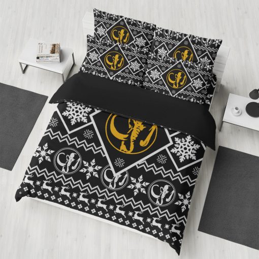 Gearhumans 3D Mighty Morphin Black Power Ranger Custom Bedding Set