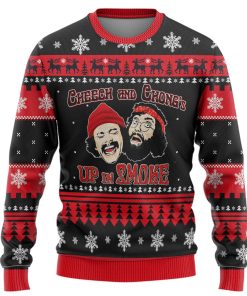 Gearhumans 3D Cheech And Chong Up In Smoke Custom Ugly Long sleeve