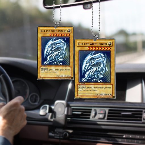 Gearhumans 3D Yu Gi Oh First Edition Blue Eyes White Dragon Custom Ornament 3 Gearhumans 3D Yu Gi Oh First Edition Blue Eyes White Dragon Custom Ornament - Image 3